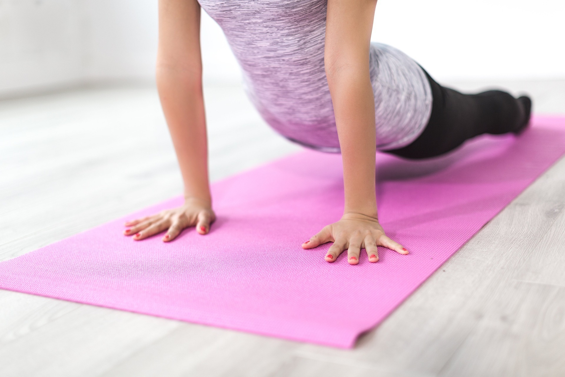 Een fitness mat brengt ook kleur in je workout